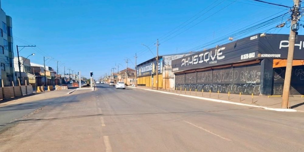 Trecho da Hélio Prates entre Avenida Comercial e QND 50 é liberado para trânsito