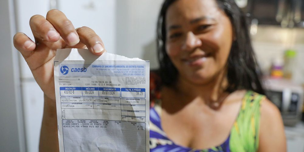 Programa Água Legal avança na Estrutural e já beneficiou mais de 14 mil pessoas