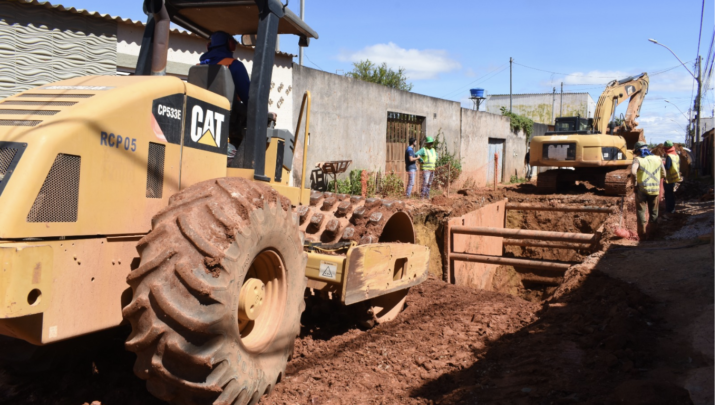 Nova rede de drenagem no Sol Nascente chega a 20 km de extensão