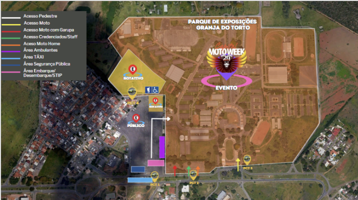 Trânsito durante Moto Week 2024 será organizado pelo Detran