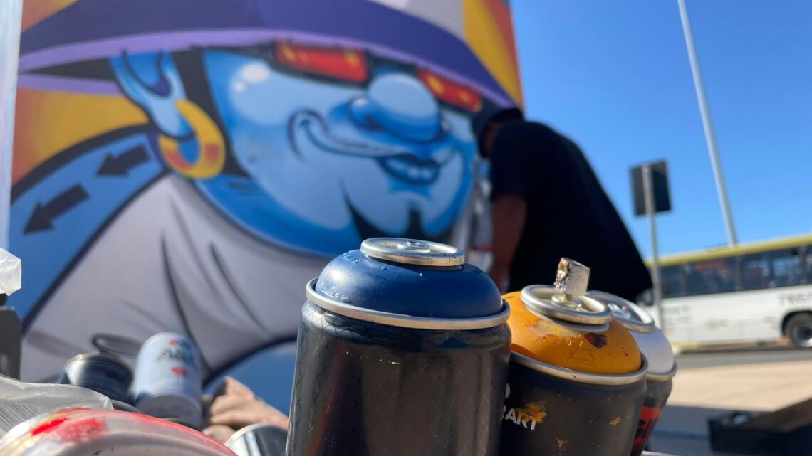 Centro de Taguatinga ganha nova vida com arte de rua 