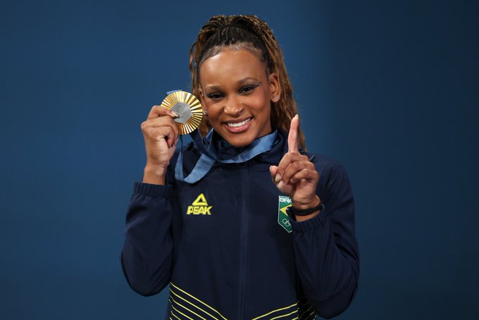 Rebeca Andrade é a maior medalhista olímpica do Brasil da história