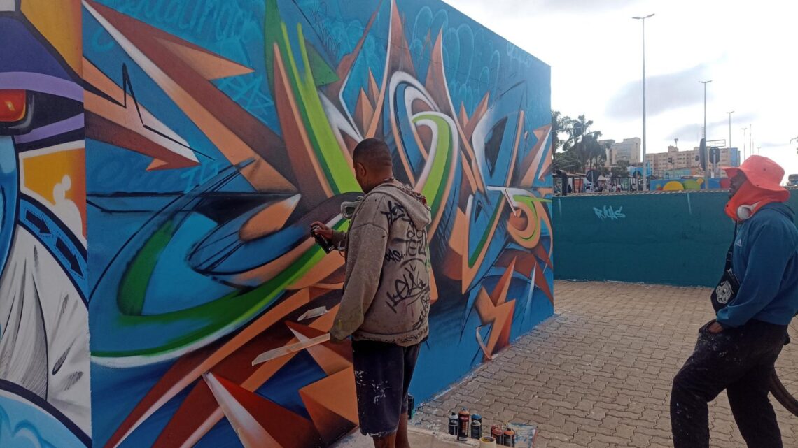 Centro de Taguatinga ganha nova vida com arte de rua 