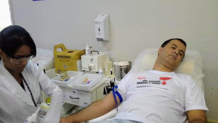 “Entendo perfeitamente que vou salvar a vida de outra pessoa doando sangue”