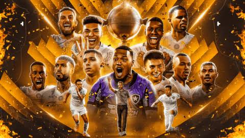 Mesmo com um jogador a menos, Botafogo confirma favoritismo e conquista a Copa Libertadores da América