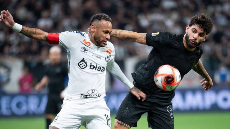 Com Neymar apagado e recorde de público, Corinthians vence Santos no Paulistão