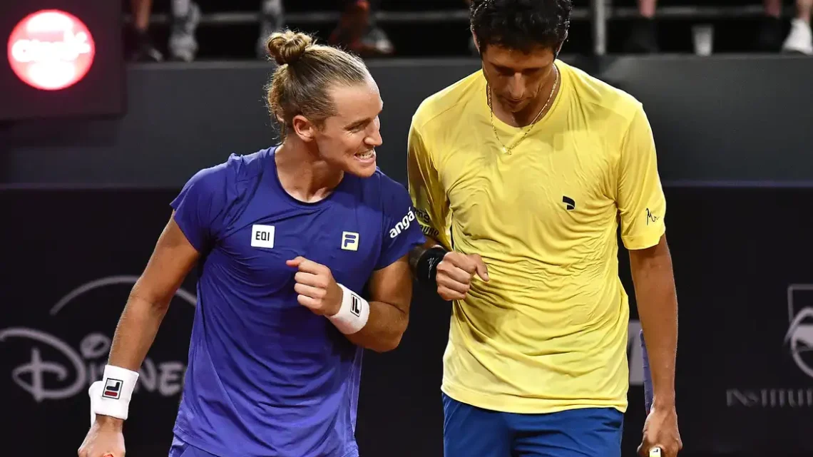 Dupla brasileira está na final do Rio Open