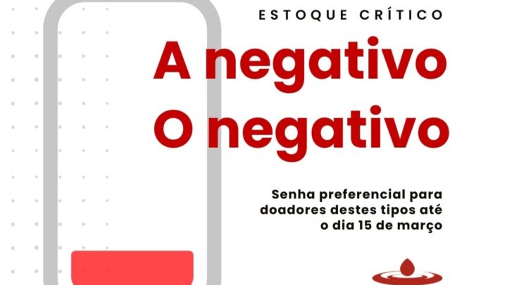 URGENTE: Hemocentro de Brasília precisa de sangue O negativo e A negativo