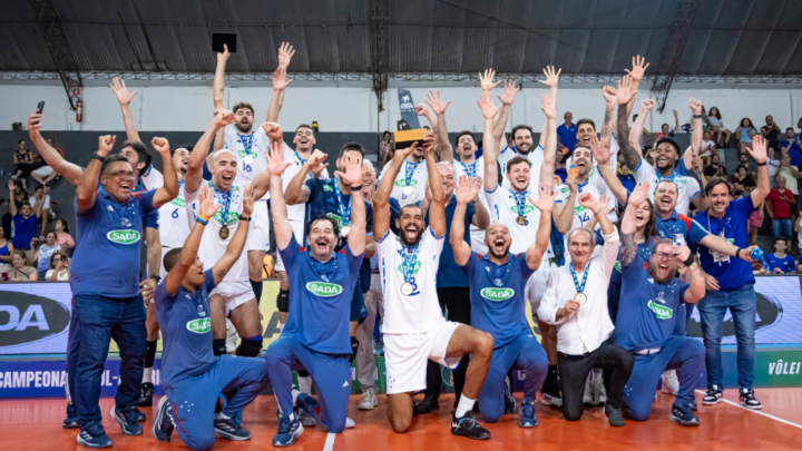 O Cruzeiro reafirma sua hegemonia no vôlei sul-americano