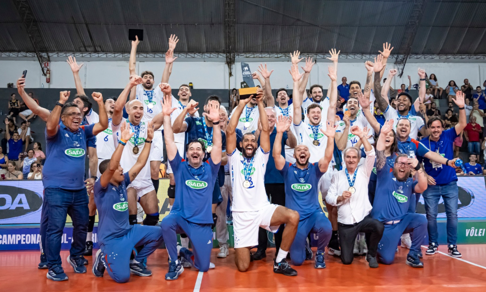 O Cruzeiro reafirma sua hegemonia no vôlei sul-americano