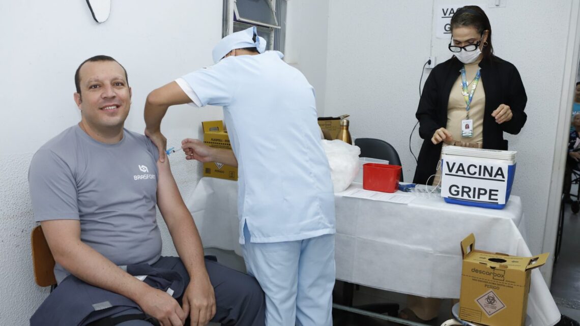 Mais de 100 salas estão disponíveis para vacinação contra gripe no DF