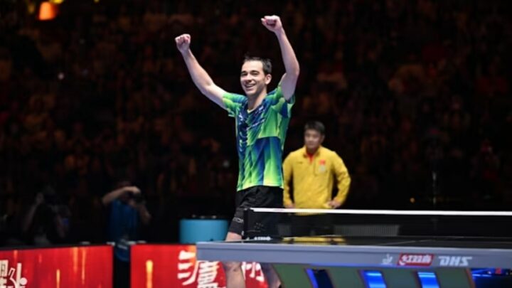 Histórico: Hugo Calderano é campeão mundial de Tênis de Mesa